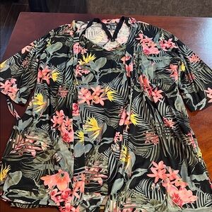 Ambrielle Floral Nightgown and Kimono set